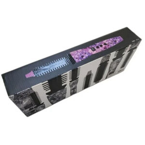 Calista Perfector Pro Heated Round Brush Award Winning Hot Tool Purple Floral